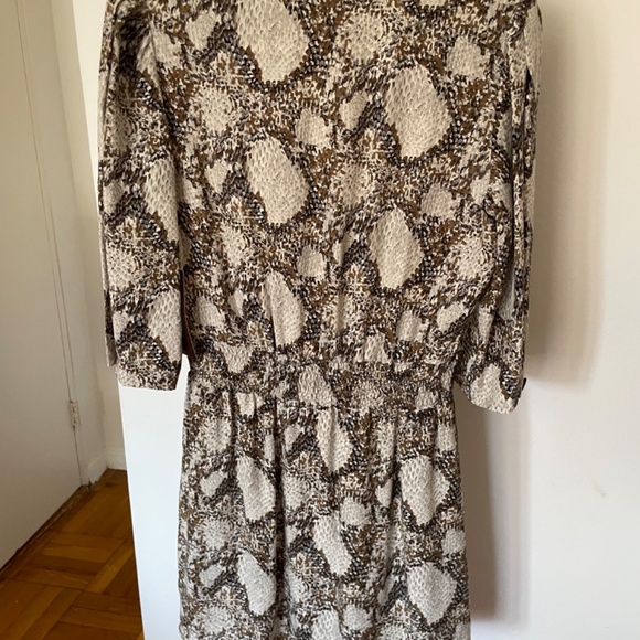 Parker snake print silk dress - Picture 4 of 4